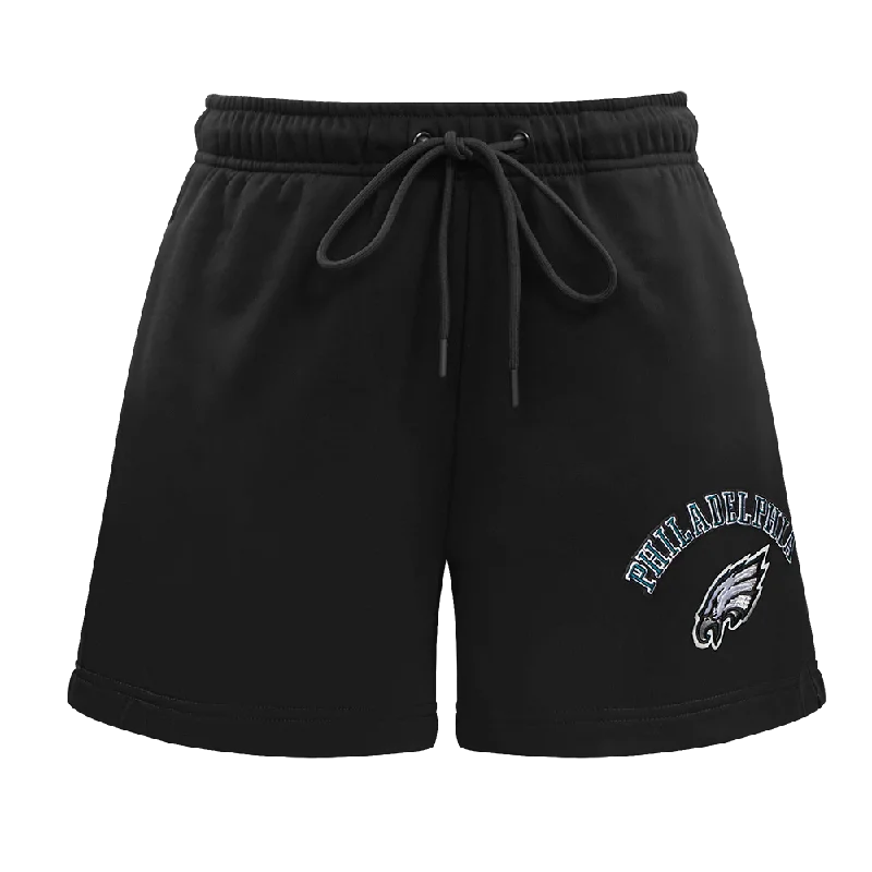 NFL PHILADELPHIA EAGLES CLASSIC WOMEN'S FLC SHORT (BLACK)