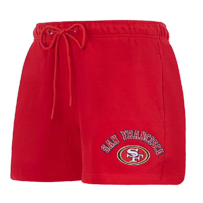 NFL SAN FRANCISCO 49ERS CLASSIC WOMEN'S SHORT (RED)