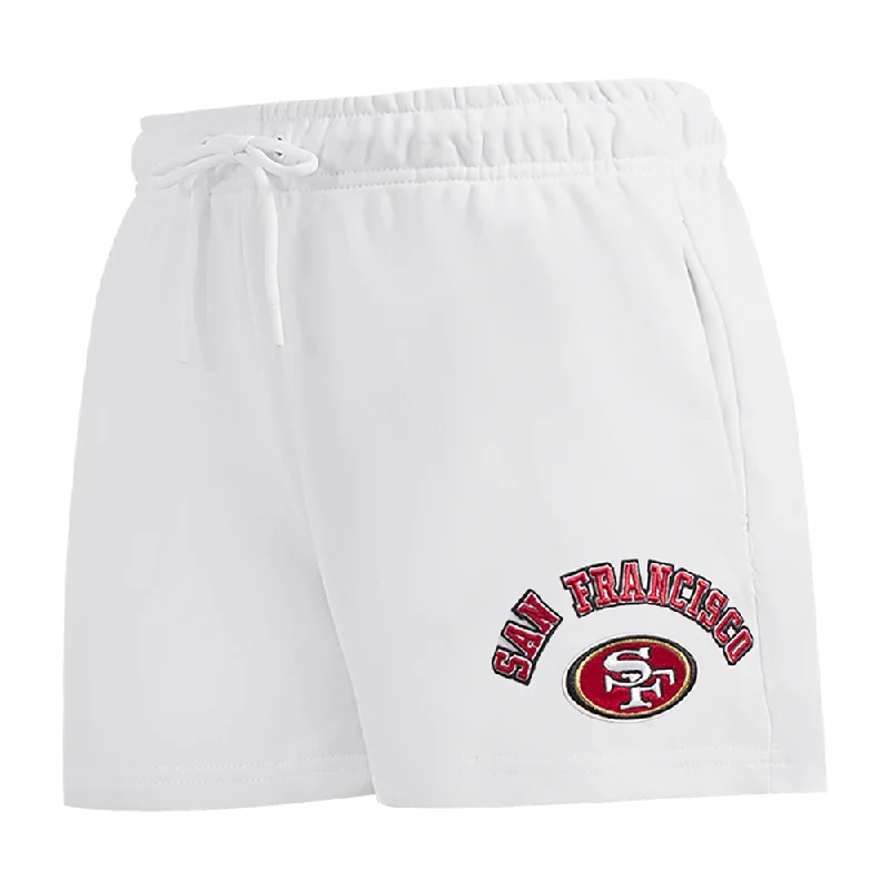 NFL SAN FRANCISCO 49ERS CLASSIC WOMEN'S SHORT (WHITE)