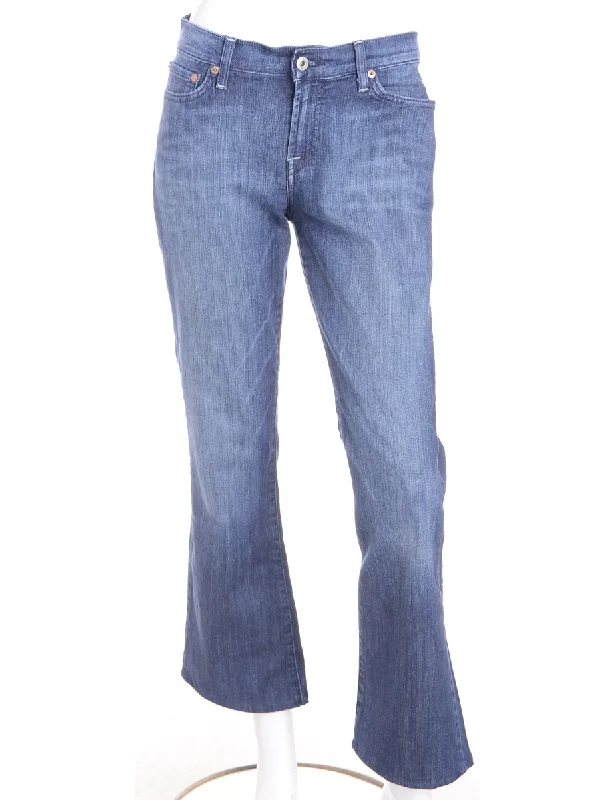 Reworked Ankle Graze Bootcut Jeans - W34