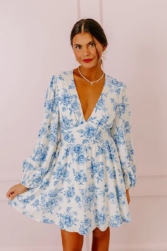 Unique Design Meadow Muse Linen-Blend Dress