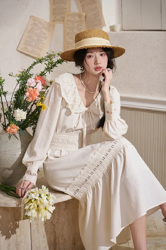 Luxury Classic A-line Maxi Dress for Women