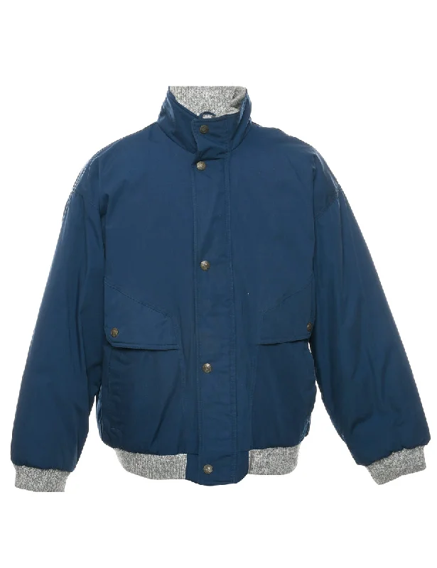 Editorial Design Navy Jacket - L