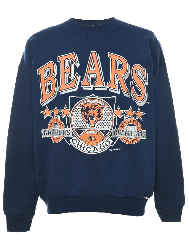 Exquisite Tailoring Navy NFLP Bears Chicago Sports Sweatshirt - XL
