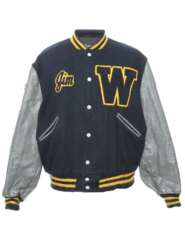 Warm Layers Navy Team Jacket - XL