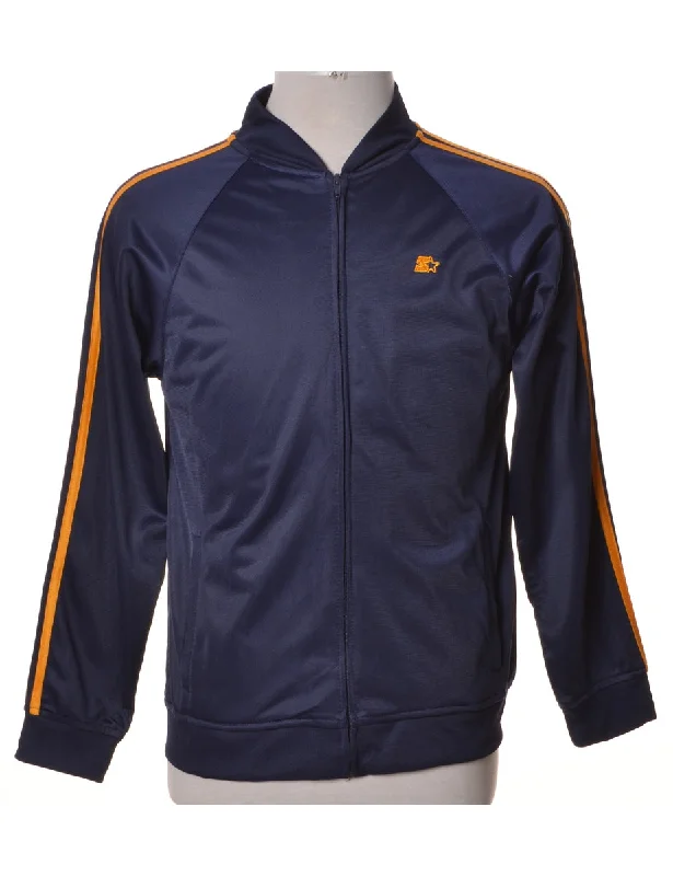 Relaxed Fashion Navy Track Jacket