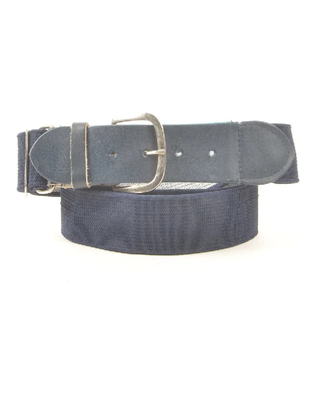 Timeless Style Navy Waist Belt - L