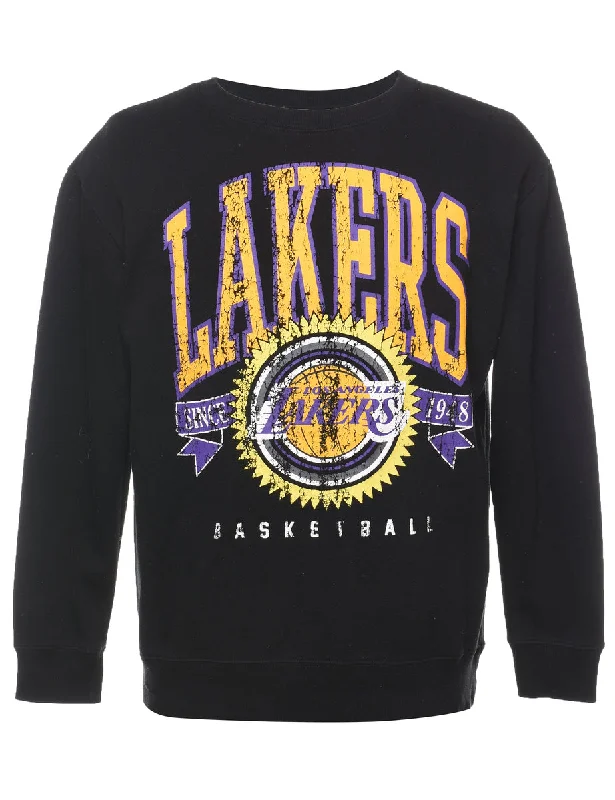 Comfortable Sweaters NBA Lakers Sports Sweatshirt - S