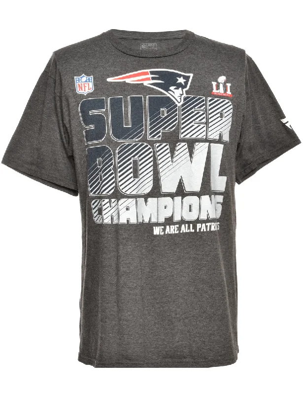 Warm Chic Outfits NFL Dark Grey Sports T-shirt - M