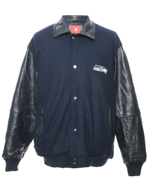 Noble Temperament NFL Navy Team Jacket - L