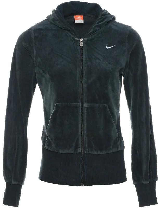 Design Trend Nike Velour Hooded Sweatshirt - M