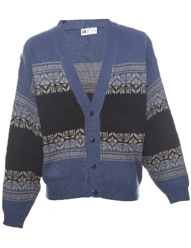 British Style Nordic Cardigan - L