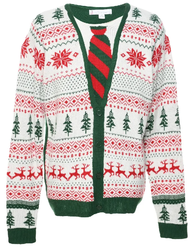 Chic Relaxation Nordic Christmas Jumper - L