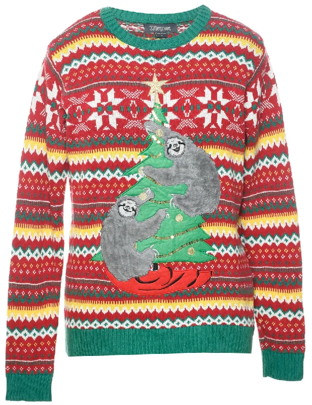 Breezy Style Nordic Christmas Jumper - S