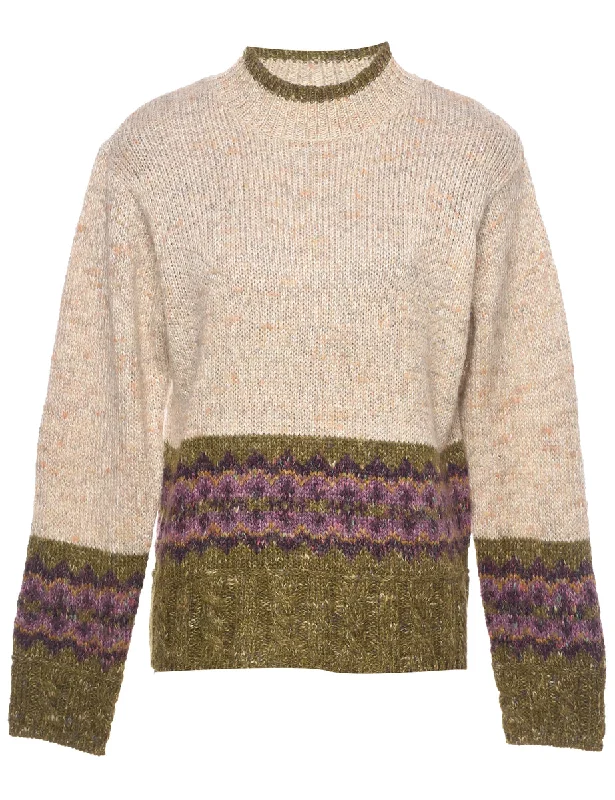 Classic Comfort Nordic Jumper - M