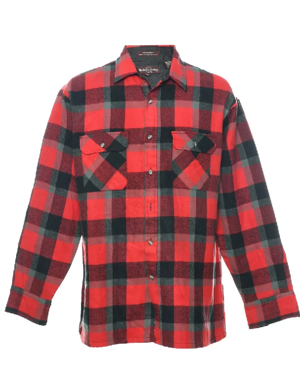 Casual And Comfortable northwest Territory Checked Shirt - XL