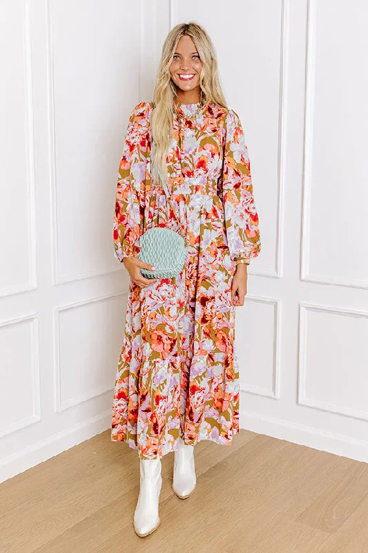 Fresh Wear Peony Please Maxi Dress