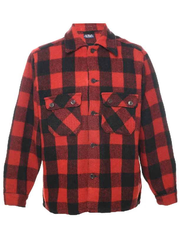 Red Buffalo Check Shirt - L