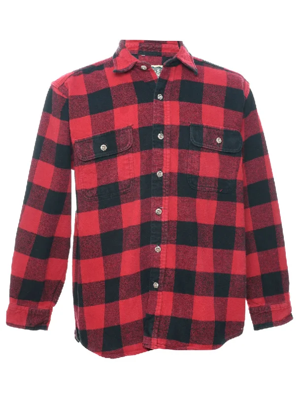 Red Buffalo Check Shirt - S