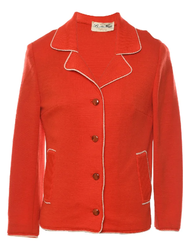 Red ButteKnit 1950s Cardigan - S