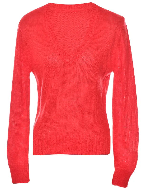 Red Jumper - M